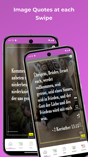 German Bible Quotes Screenshot 0