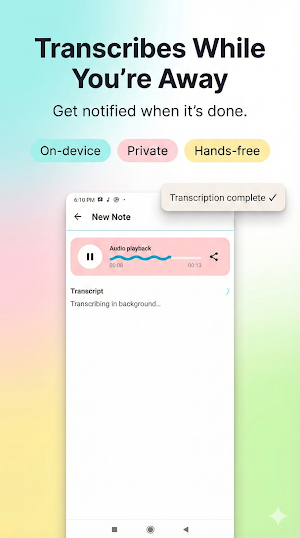 Offline AudioNotes Screenshot 3