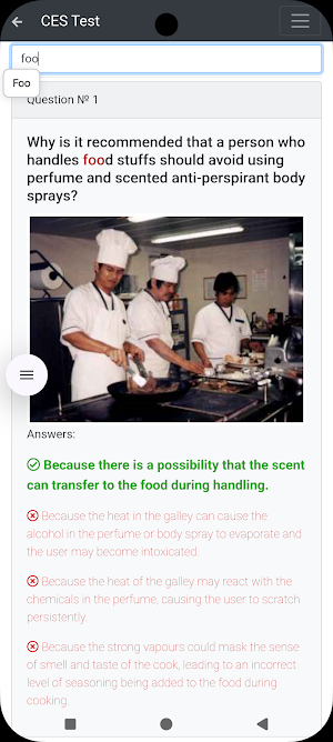 Catering - Support Level CES Screenshot 2