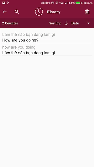 Vietnamese-English Translator Screenshot 2