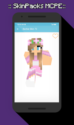 1000+ SkinPacks Barbie for Minecraft Screenshot 3