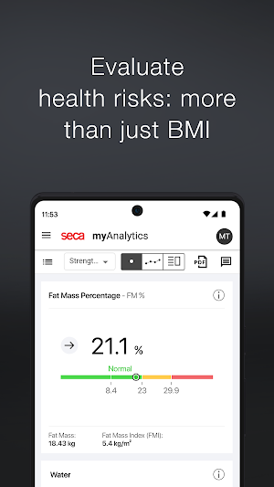 seca myAnalytics screenshot 5