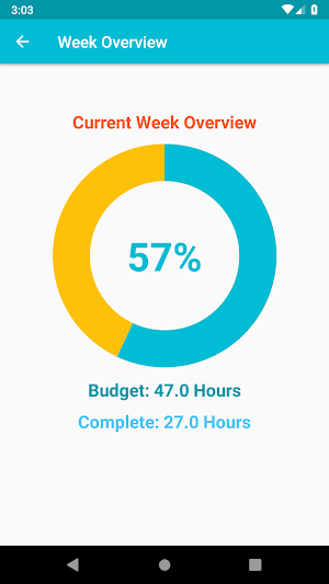 Week Timer Screenshot 1