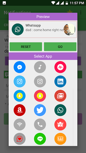 Fake Notifications Screenshot 2