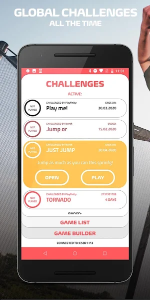 Jump Games by North, powered by Playfinity Screenshot 3