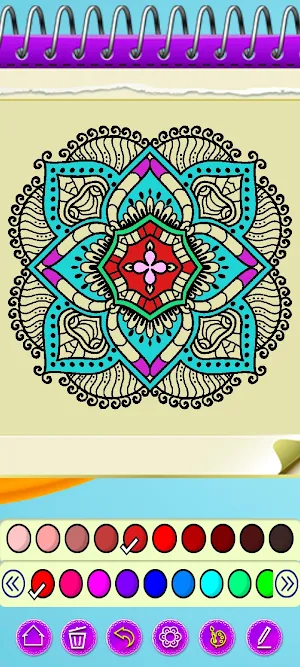 Paint Mandala Color Screenshot 2