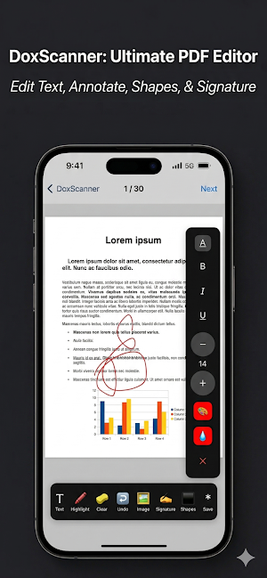 Doc Scanner & Editor by Doxx Screenshot 2