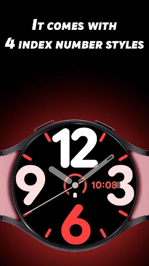 Big Analog - Watch face Screenshot 3