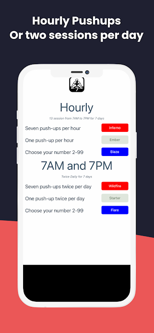 Seven Day Push-up Challenge Screenshot 3