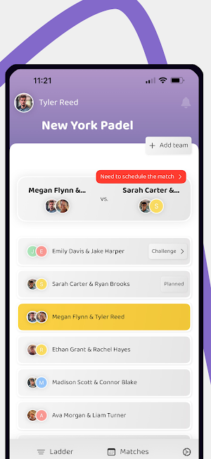 Padel Ladder Screenshot 3