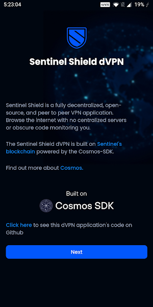 Sentinel Shield dVPN Screenshot 1