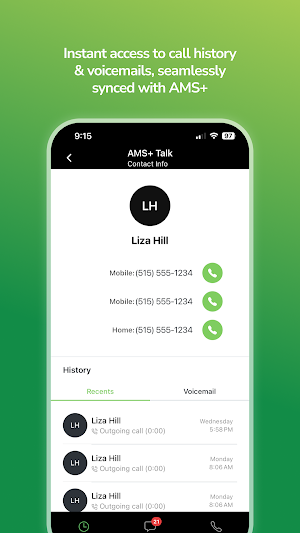 AMS+ Talk Screenshot 2
