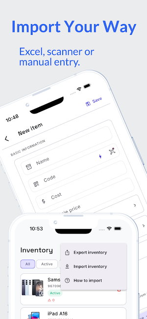 SayStock: Voice Inventory Screenshot 2