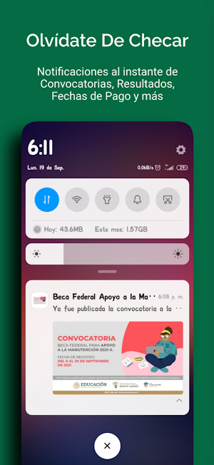 Beca Benito Juárez App Screenshot 0
