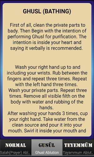 Salah Guide with pictures Screenshot 2