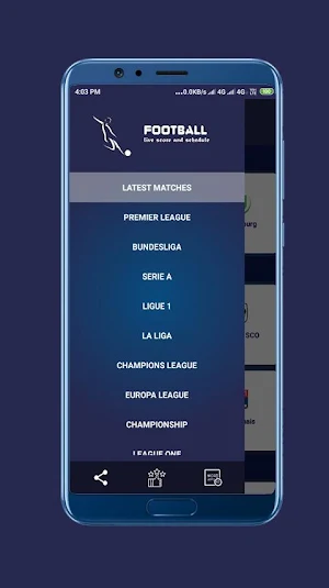 World Football LiveScore Screenshot 1