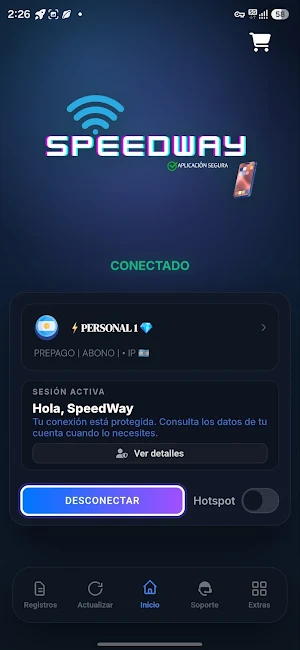 SpeedWay VPN Screenshot 0