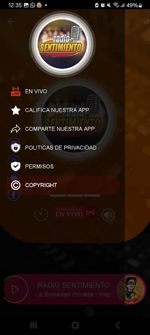 Radio Sentimiento Screenshot 3
