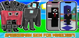 Speakerman skin for minecraft Screenshot 2