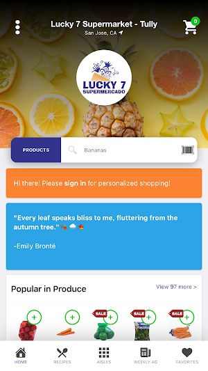 Lucky 7 Supermarket Screenshot 0