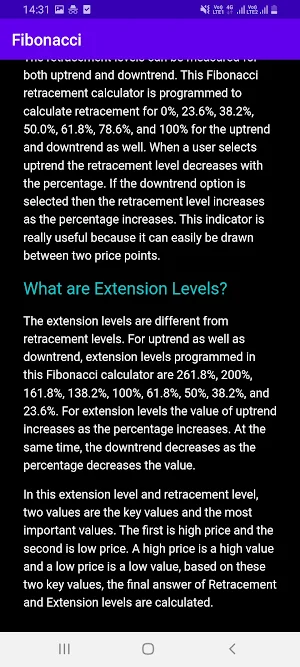 Fibonacci Calculator Screenshot 3