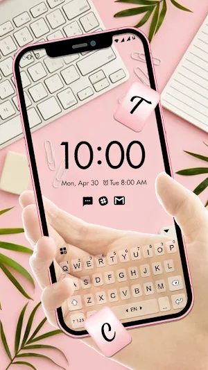 Pink Biz Transparent Themes Screenshot 0