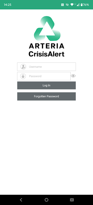 Arteria CrisisAlert Screenshot 2
