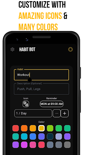 Habit Tracker - Habit Bot Screenshot 3