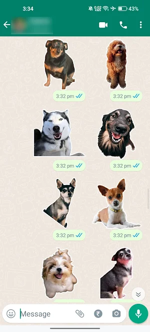 Dog Stickers Screenshot 1