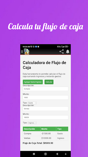 Estructura de Costos Screenshot 3