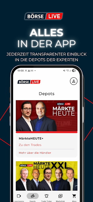 Börse.live – Invest & Trading Screenshot 1