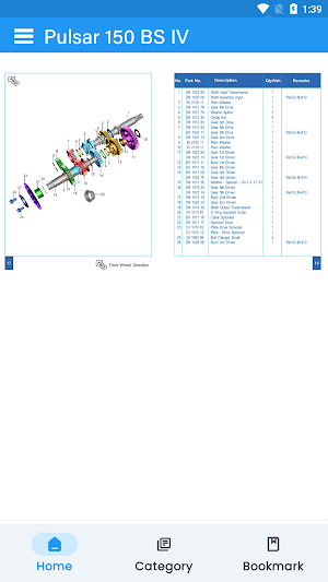 Bajaj Part Finder: SPC Screenshot 0