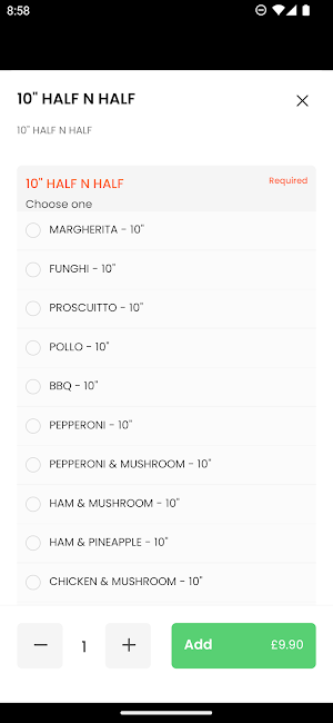 Direct Pizza Woodlands Screenshot 2
