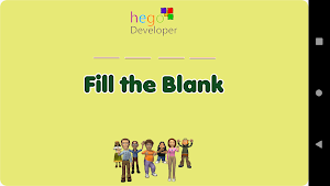 Fill the blanks for Kids. Screenshot 0