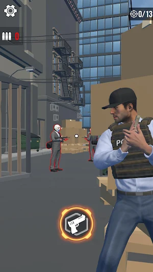 Cop Pursuit: Gun Shooting Screenshot 0