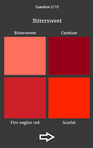Learn Color Shades Names Screenshot 1