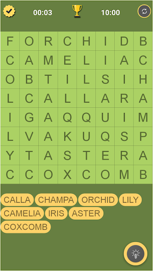 Word Search Classic for kids Screenshot 3