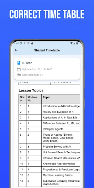 MarkMe: Student App Screenshot 3