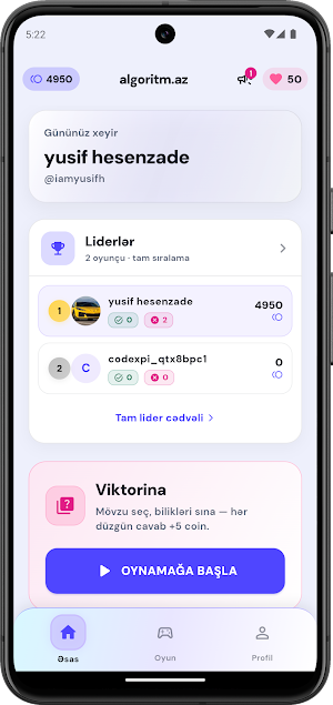 Algoritm.az Screenshot 1