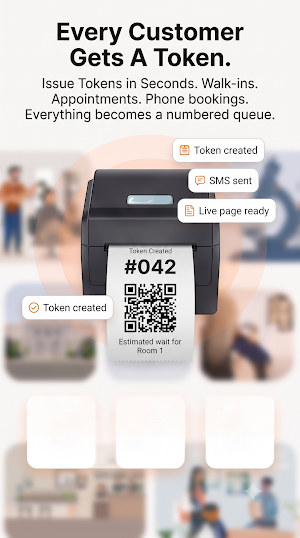 QueueBill: QMS Token Printer Screenshot 1