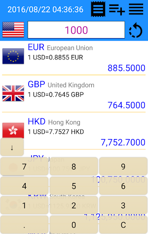 World Stocks & Currency Screenshot 3