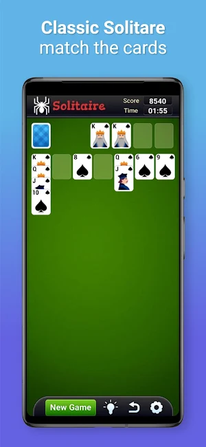 Spider Solitaire - Play Games Screenshot 2