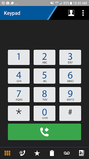 Switchvox Softphone Screenshot 0