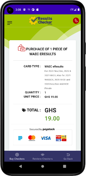 Results Checker Ghana Screenshot 1