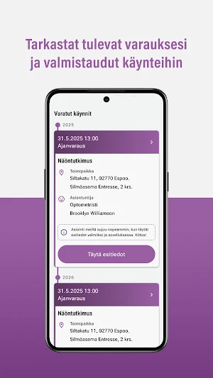 OmaSilmä Screenshot 2