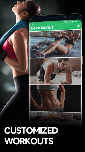 7 Minute Workout App - Lose Weight in 30 Days! Screenshot 1