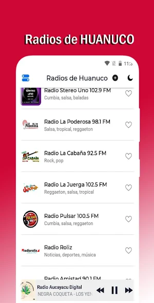 Radios de Huanuco Screenshot 1