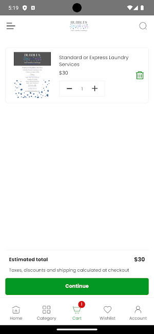 Bubbles | Fresh Clean Linens Screenshot 2