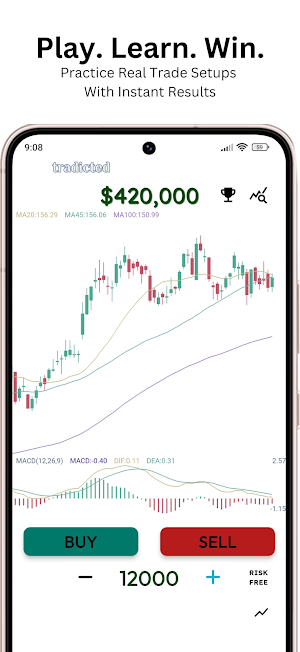 Stock Market Game: tradicted Screenshot 0