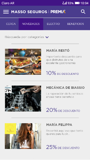 Masso Seguros Screenshot 3